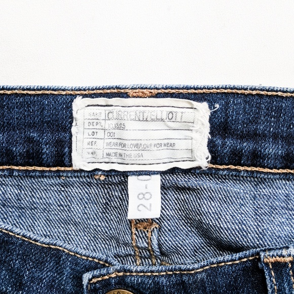 Current/Elliott Rambler Straight Leg Jean in Loved - Picture 6 of 7